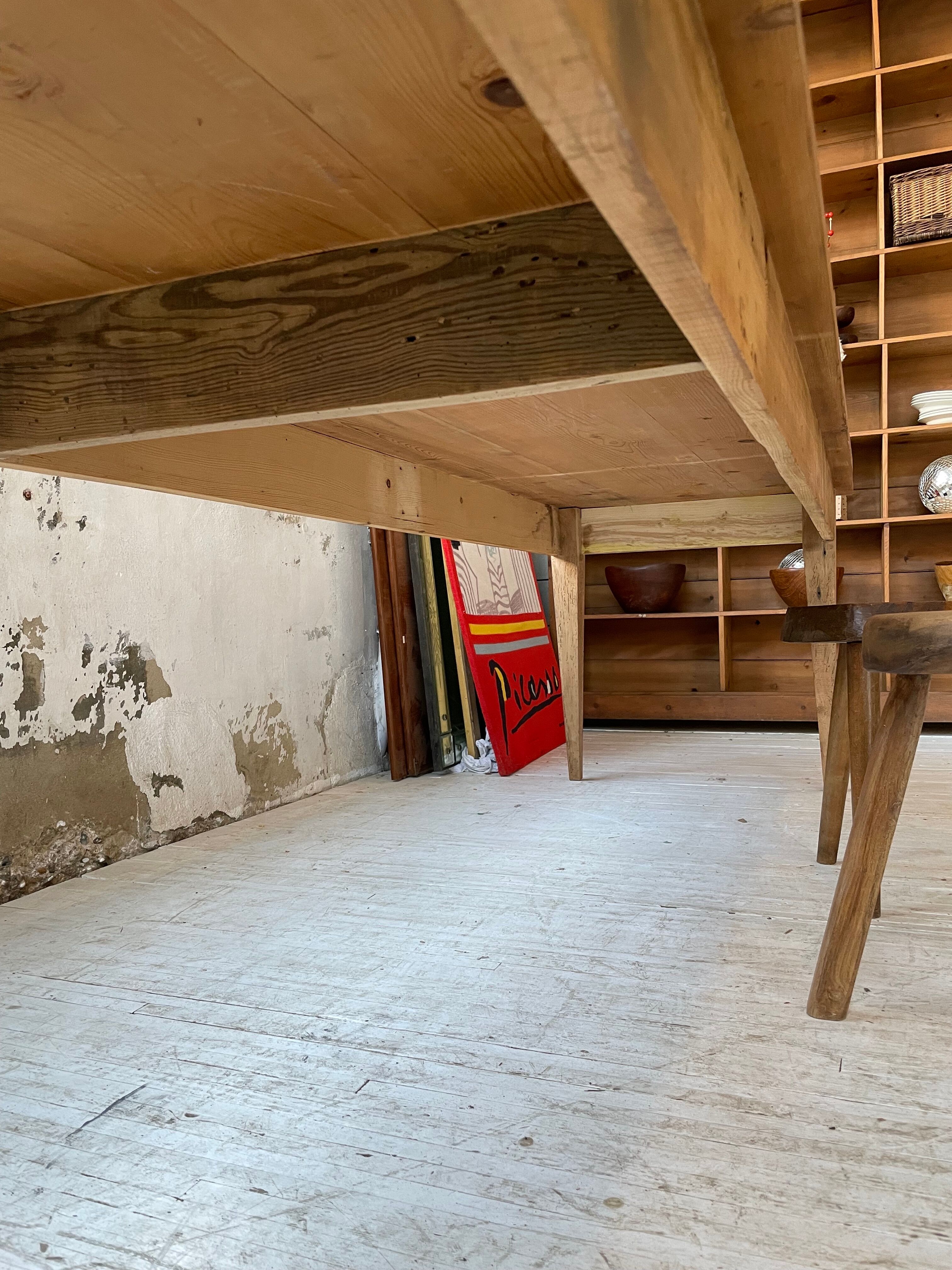 Farmhouse table beech pine XL 4m