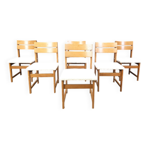 Ensemble de 6 chaises - manger