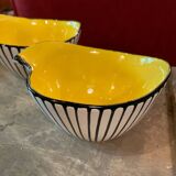 Pair of Gabriel Fourmaintraux bowls