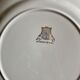 Set of 6 vintage flat plates, model Moineaux de Paris de Gien