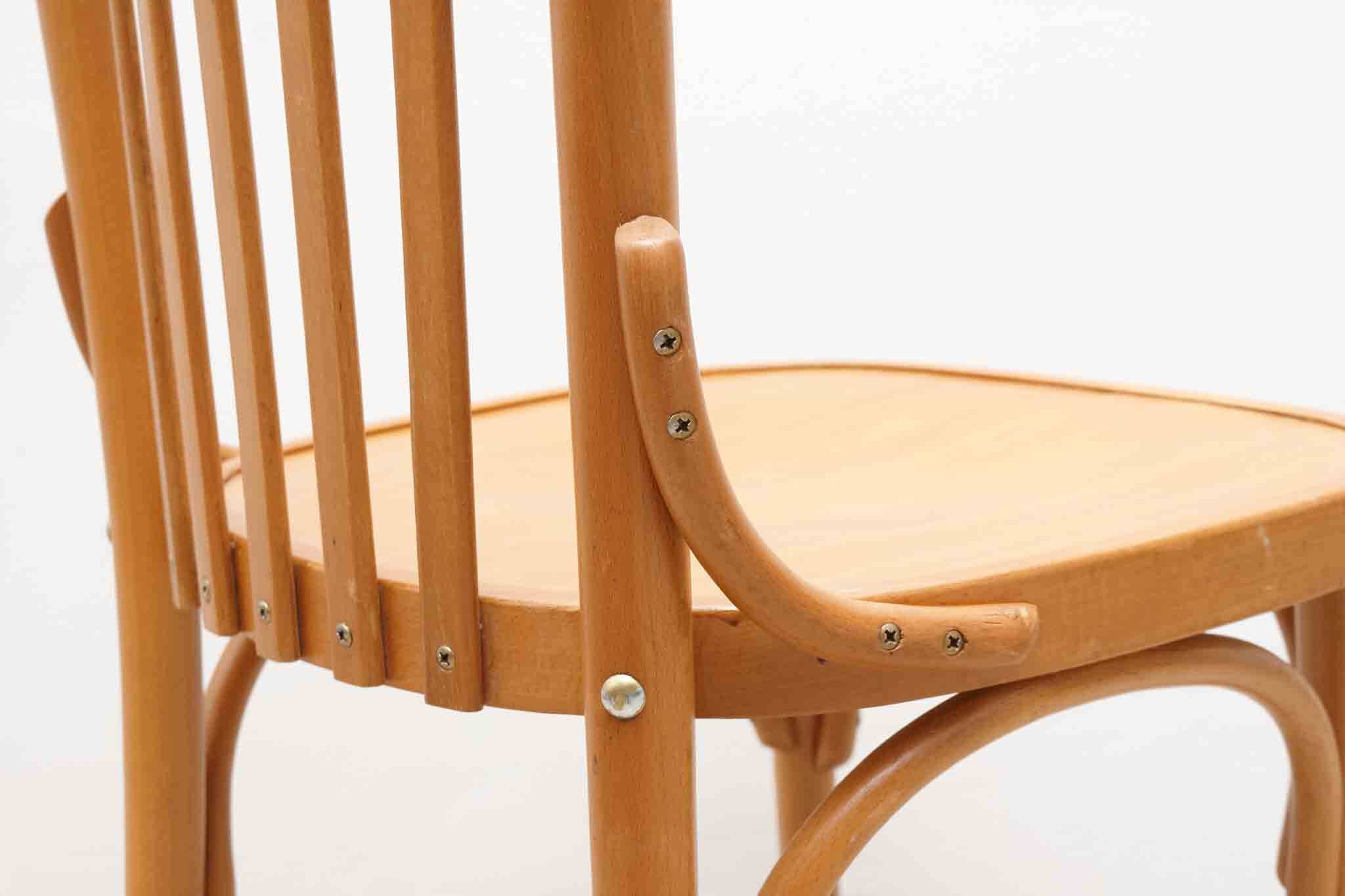 Baumann beech bistro chair