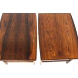 Set of "Frisco" rosewood bedside tables, Folke Ohlson, Sweden, 1960