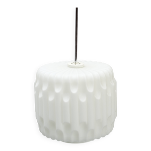 Lampe en verre opalin