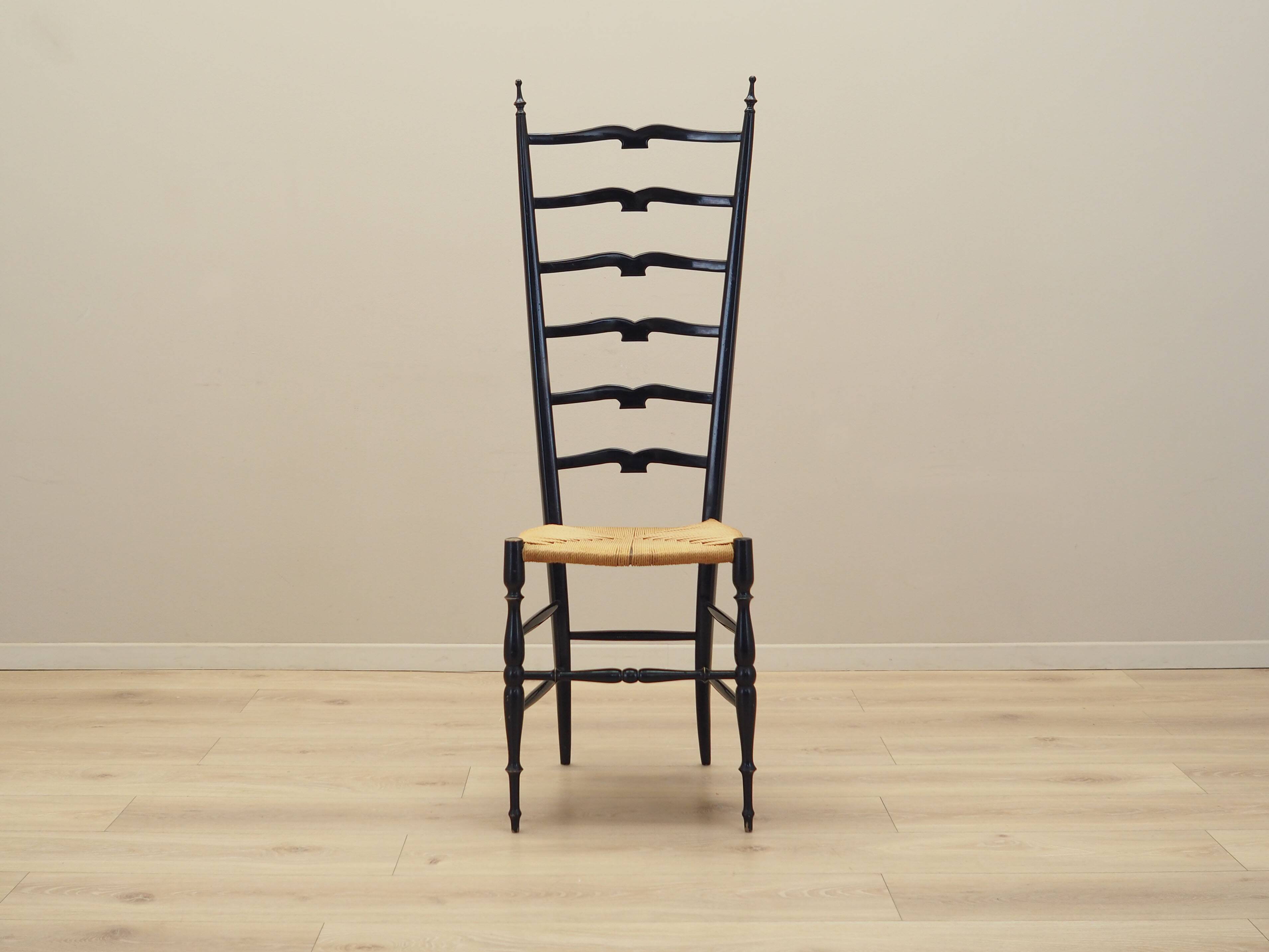 Beech chair, Italian design, 1950s, designer: Gio Ponti, manufacturer: Chia