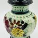 Vase from West Germany with floral design.