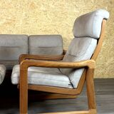 1960s 1970s Teak Sofa  & 2 Easy Chairs  by Holstebro Møbelfabrik A/S