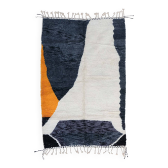 Tapis béni ouarain traditionnel fait à la main