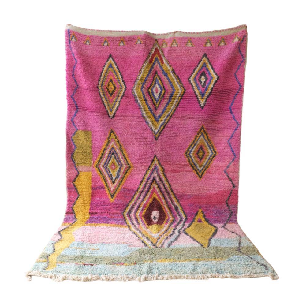 Berber Boujad rug from the Atlas Mountains - 283 x 193 cm