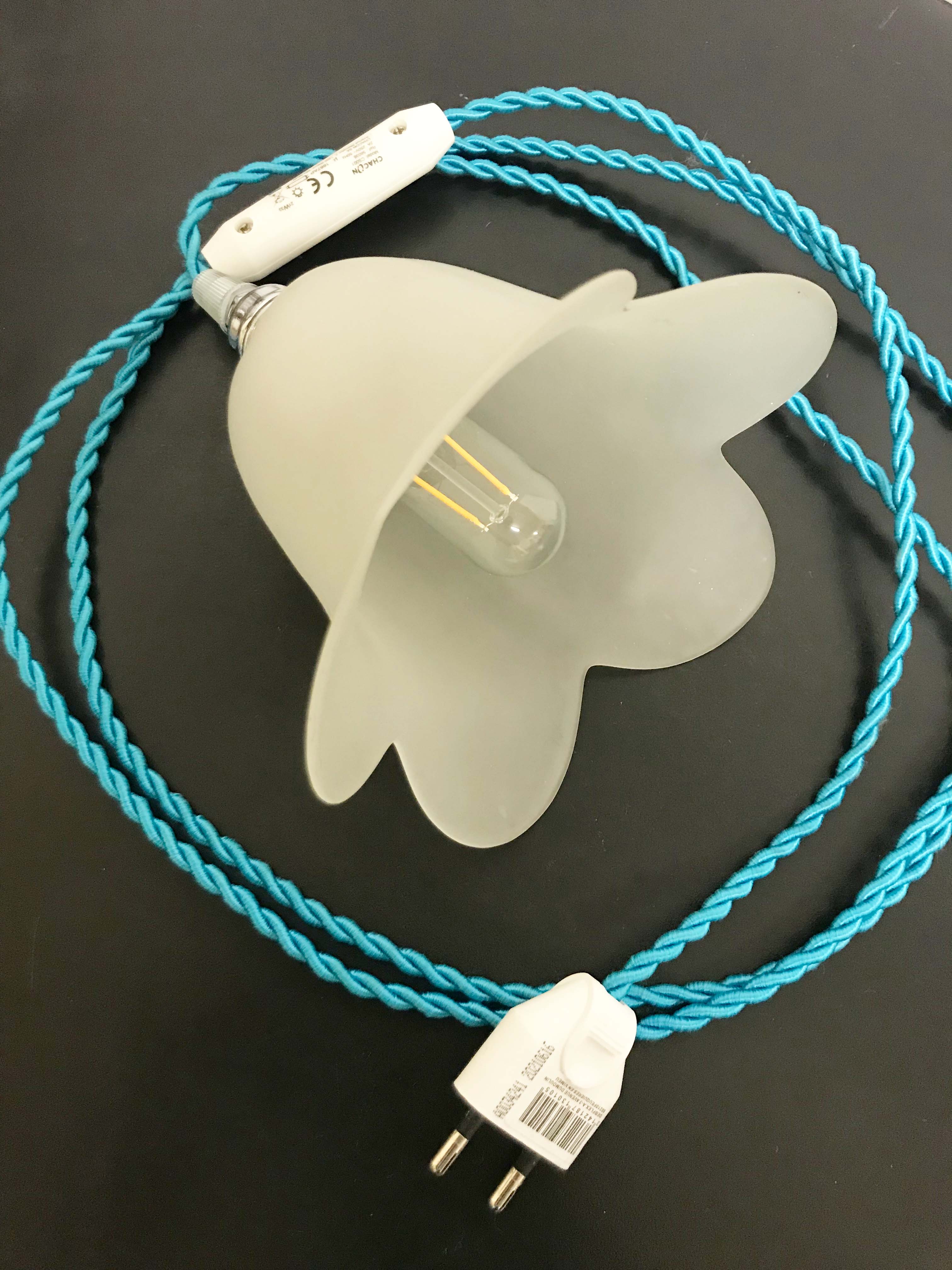 Vintage walking lamp