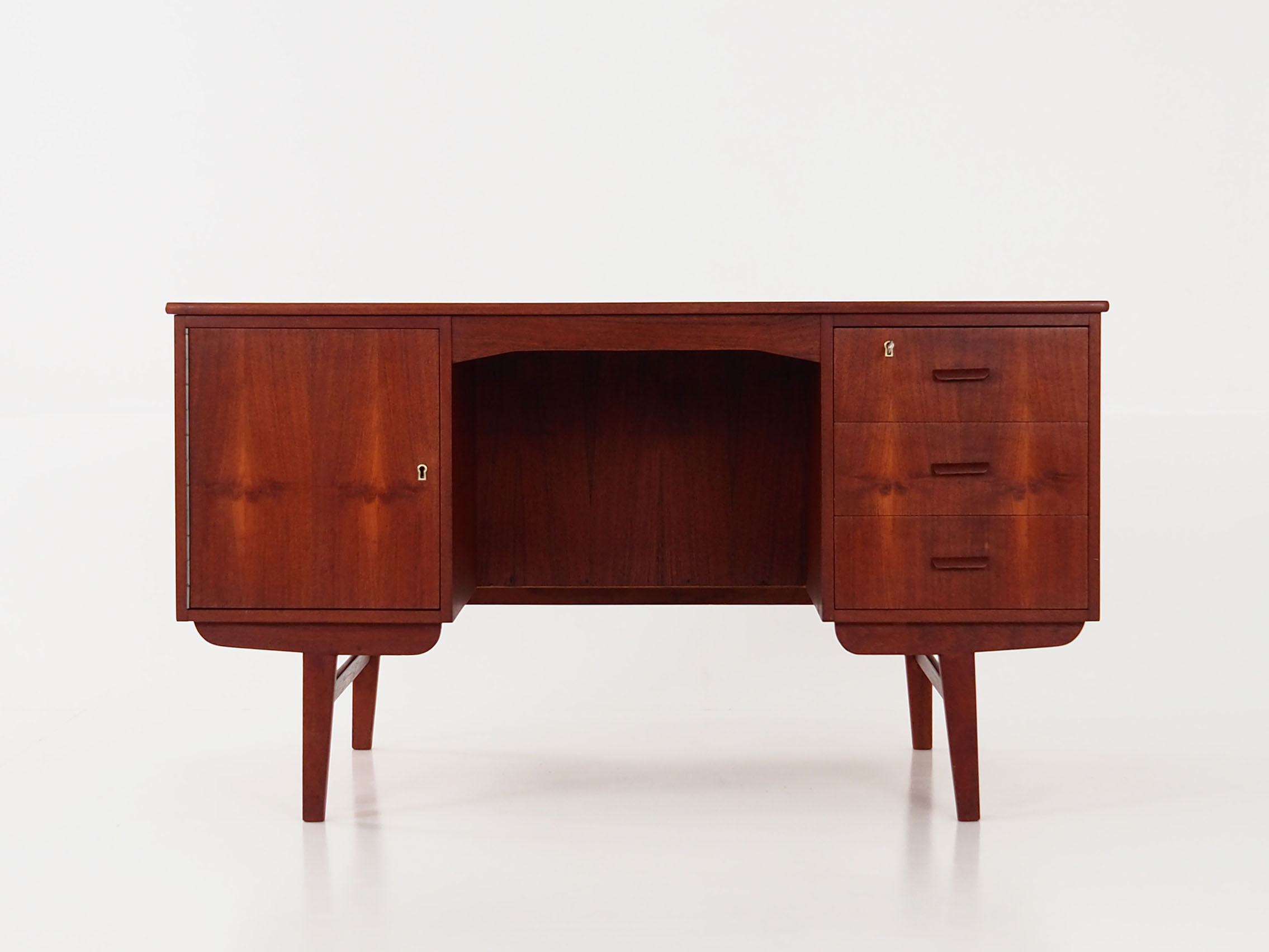 Bureau en teck design scandinave des années 70