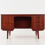 Teak desk Scandinavian design of the 70's