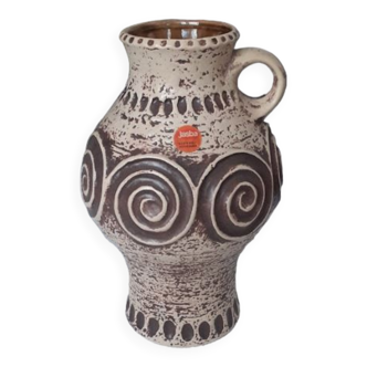 Vase en céramique ethnique JASBA Allemagne modèle 3221326