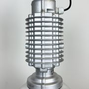 Industrial pendant lamp with glass cover by charles keller for zumtobel, 1990s
