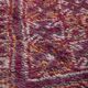 Purple Vintage Moroccan Rug 187 x 296 cm, Berber Handmade Wool Rug Bohemian