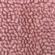 Tapis vintage en laine rose tendre fait main