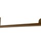 Vintage oak wall rack book shelf 1970s wood minimalist design