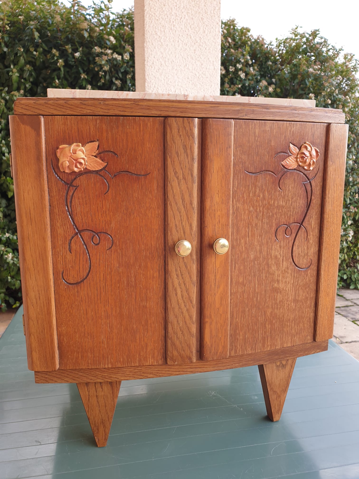 Table de chevet art deco
