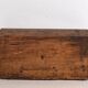 Antique silver-grey solid wood chest (circa 1920) #20