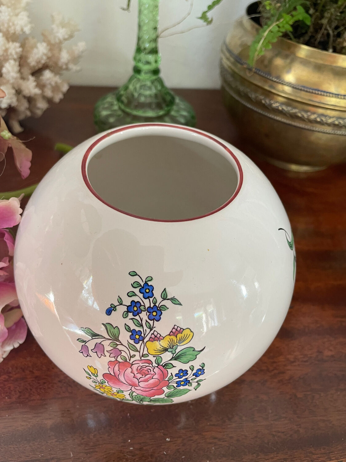 KG Lunéville ball vase, street lamp model