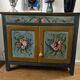 Italy 19th century: Venetian sideboard with hand-painted decorations.