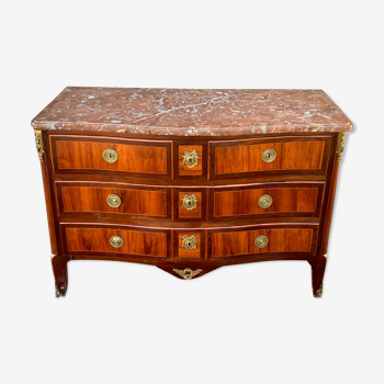 Lardin Dresser Curved In Transition Period Marquetry