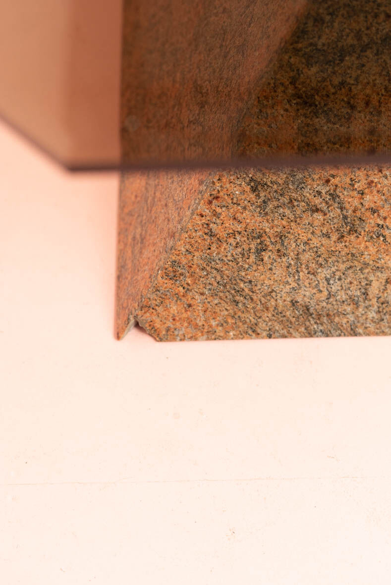 Coffee table in granite