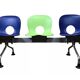 Paul Barbieri Oliva Rexite 3-Seater Bench, Chrome, Italy
