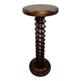 Brutalist turned wood column