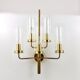Hans-Agne Jakobsson Sonata Wall Light with 5 Arms, Mid-Century Style, Markaryd, 1960