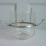 Cooler with Crystal caviar and silver metal
