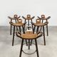 Midcentury Spanish barstools