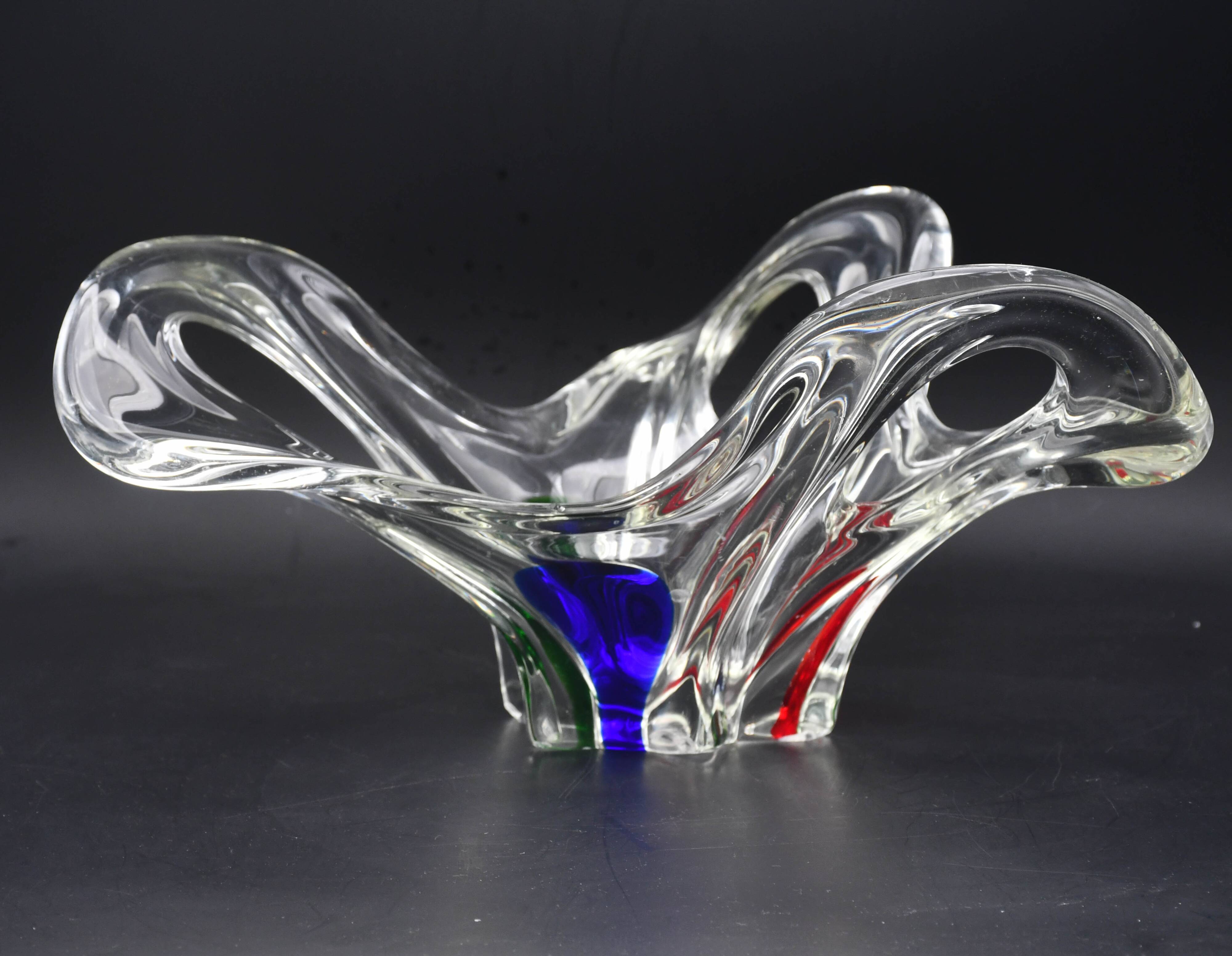 Midcentury Murano glass vase, 1970s