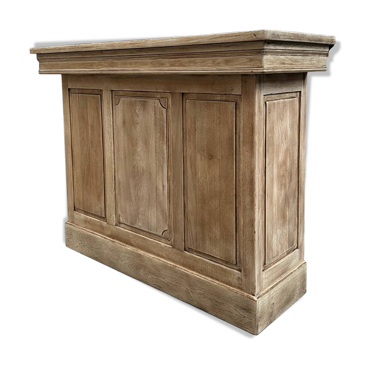 Solid oak bar from the 1950s