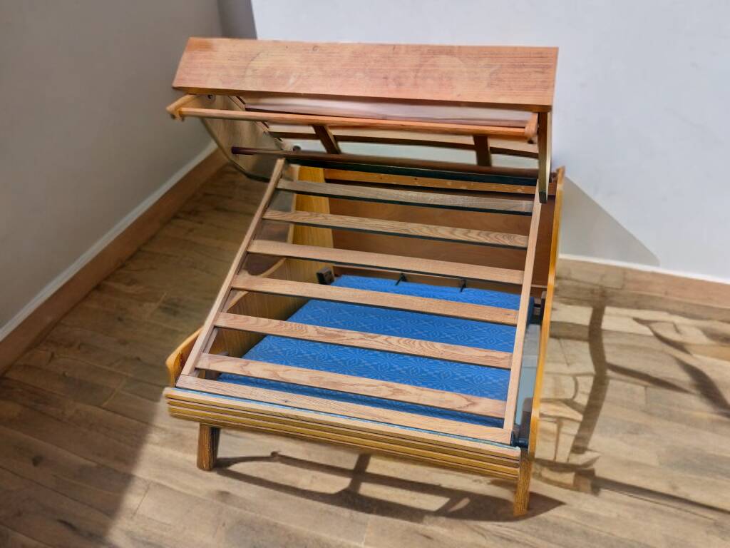 František Jiràk Daybed, Vintage Czech 1960s