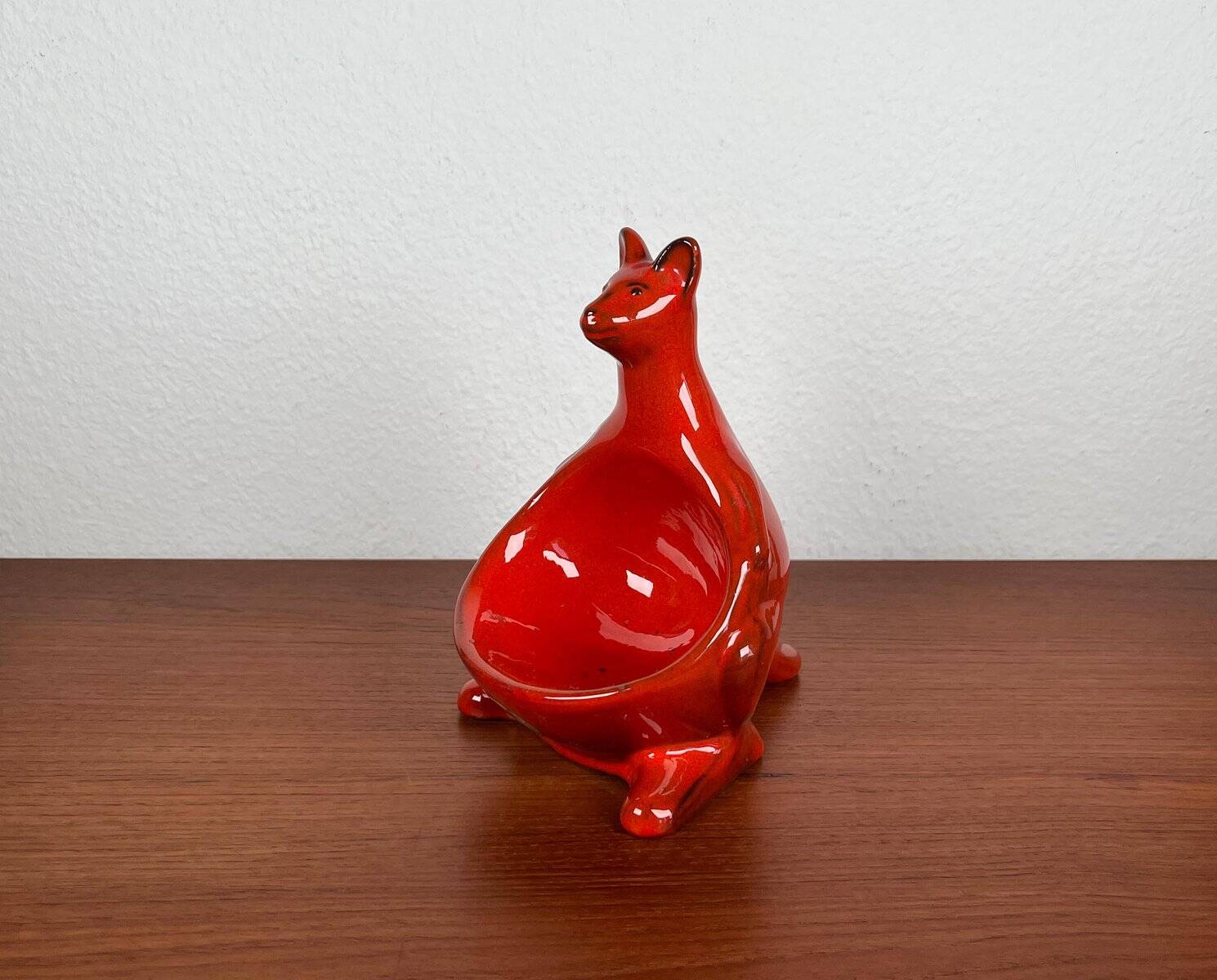 Vintage Bol Kangourou in WGP Ceramic by Pan Keramik, West Germany, 1970s