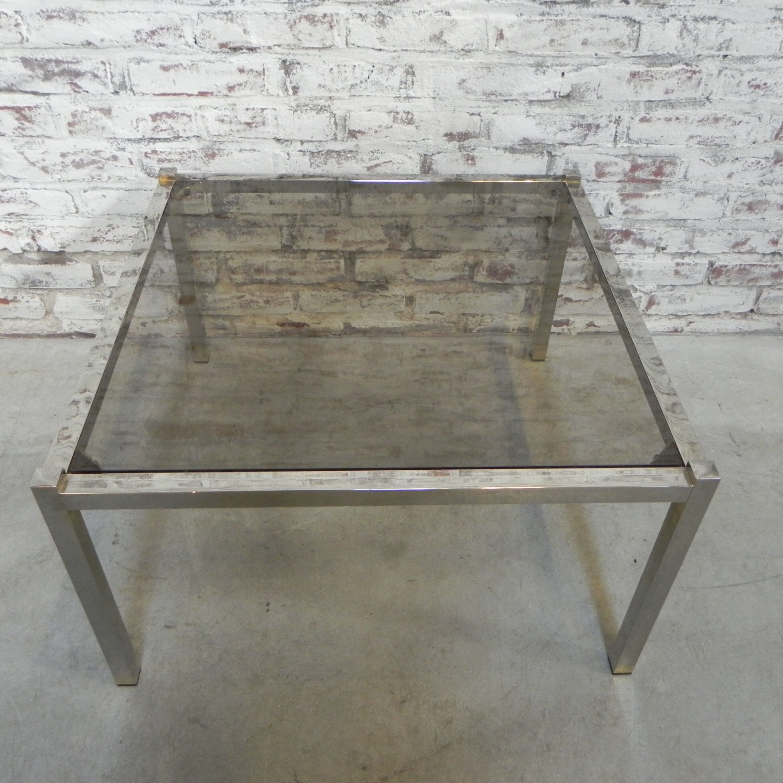 Table basse Hollywood Regency  65 x 65 cm