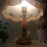 Bedside lamp in alabaster