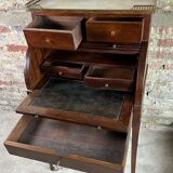 Louis XVI style mahogany cylinder desk 1900s