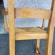 Country-style chair in solid oak