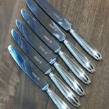 6 Christofle knives