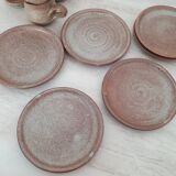 Stoneware coffee service from Vallauris