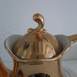 Gold porcelain coffee service