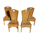4 chaises en rotin