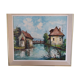 Ecluse on vallee of Morin by André Swimberge oil on canvas