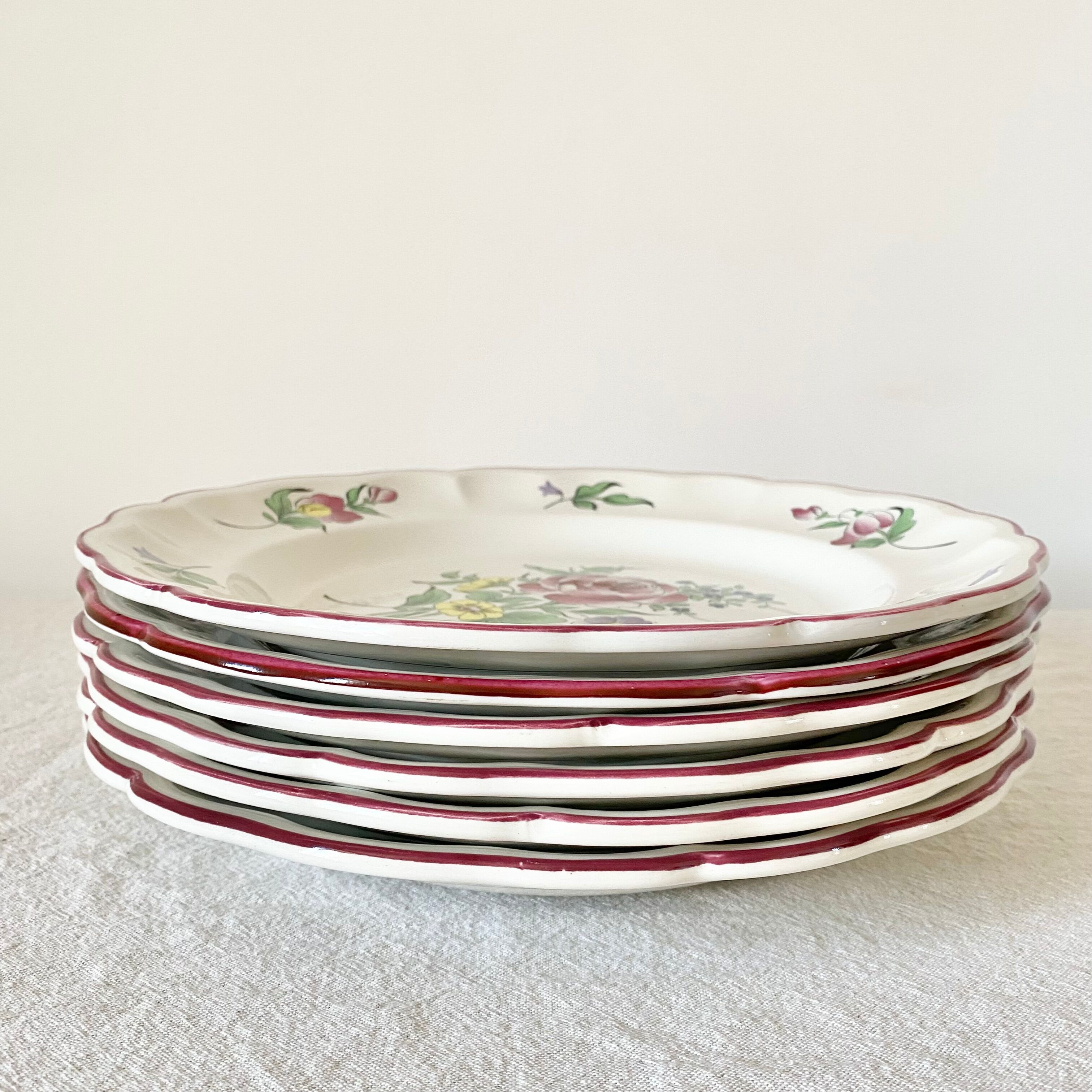Presentation plates Lunéville (Lamppost)