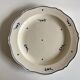 Set of 9 plates early 19th with faience twigs of Chantilly