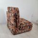 Modular sofa / Pair Armchairs - Fabric leaves - Vintage - Bonacina