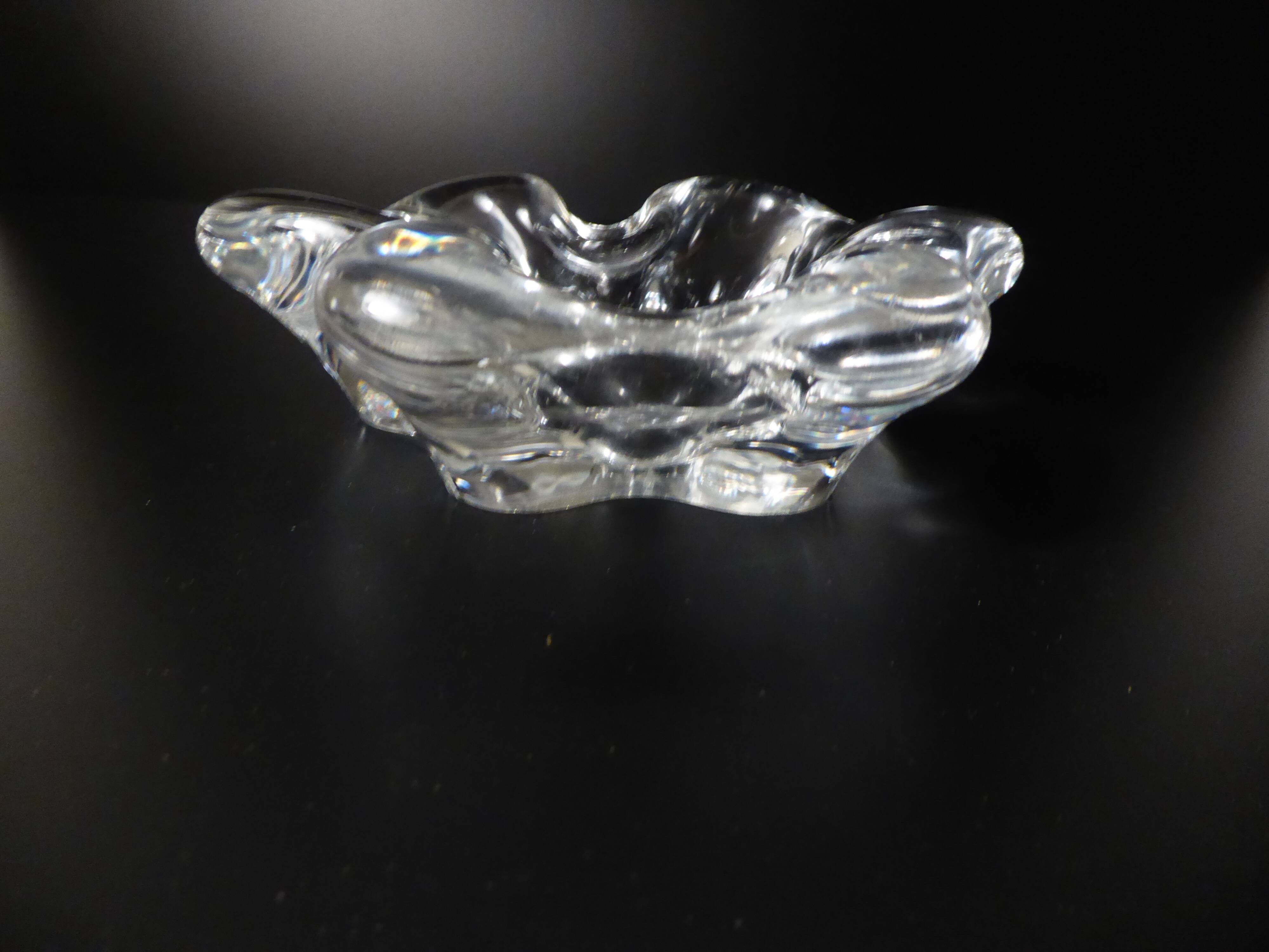 Ashtray or empty crystal pocket of Sèvres