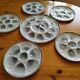 Lot de 6 assiettes et plat à huitres