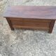 Coffre banc en bois